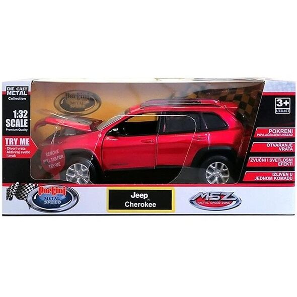 MSZ Die-cast model Jeep Cherokee, scale 1:32