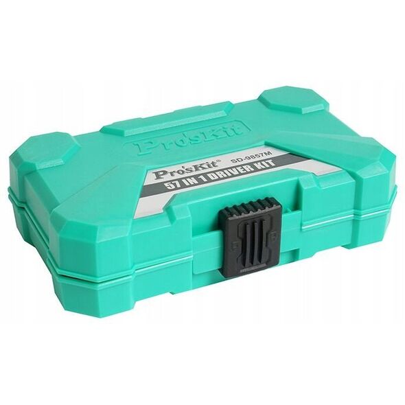 Atsuktuvo ir antgaliu komplektas 57 daliu SD-9857M Pro'sKit