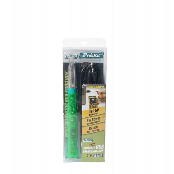 Lituoklis 8W, 5V, su USB pajungimu, Pro'sKit