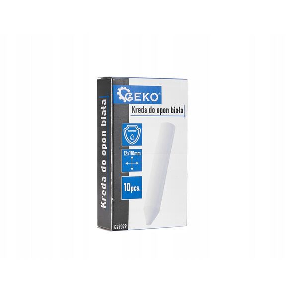 Αδιάβροχη κιμωλία για ελαστικά λευκή 12x110mm – σετ 10τμχ. (12/120)