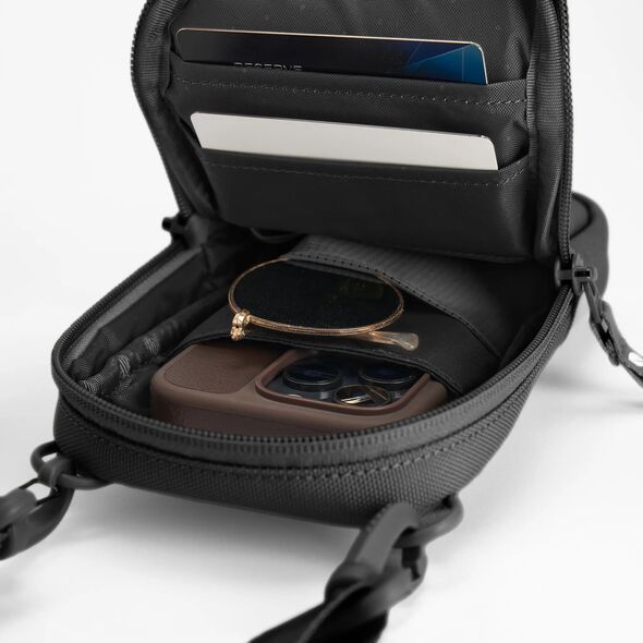A.R.C. Small Crossbody Bag - Black