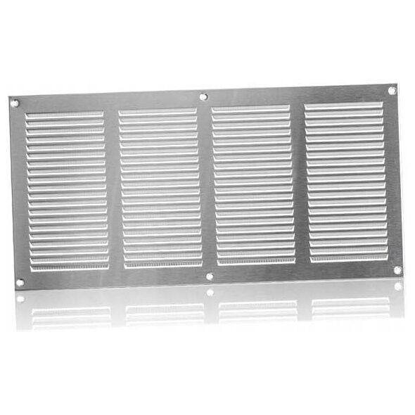 Μεταλλική γρίλια εξαερισμού MR4020, 400 x 200 mm, λευκή.