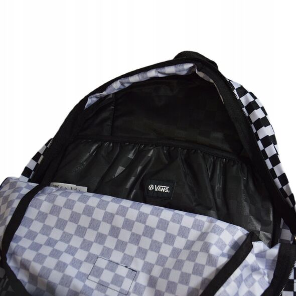 Σακίδιο Vans Old Skool Check VN000H4XY281 Μαύρο Ένα μέγεθος