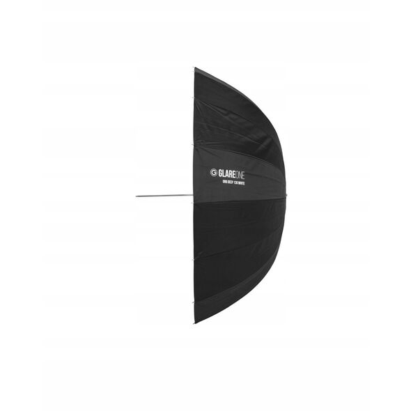 GlareOne Orb 130 White - βαθιά λευκή ομπρέλα με διαχύτη