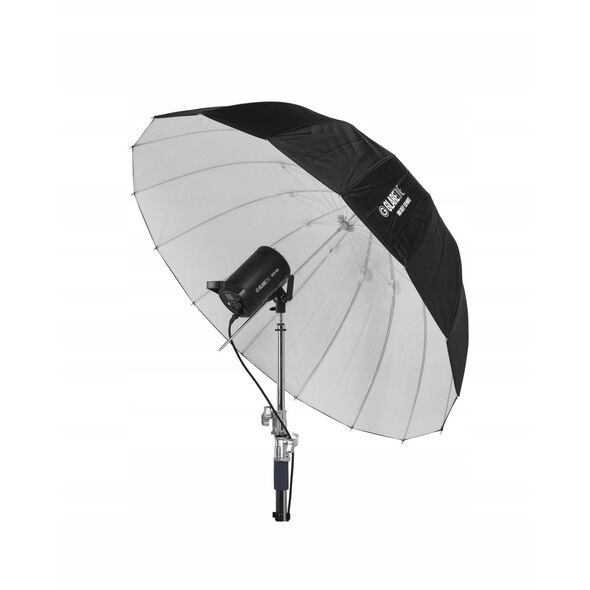 GlareOne Orb 130 White - βαθιά λευκή ομπρέλα με διαχύτη