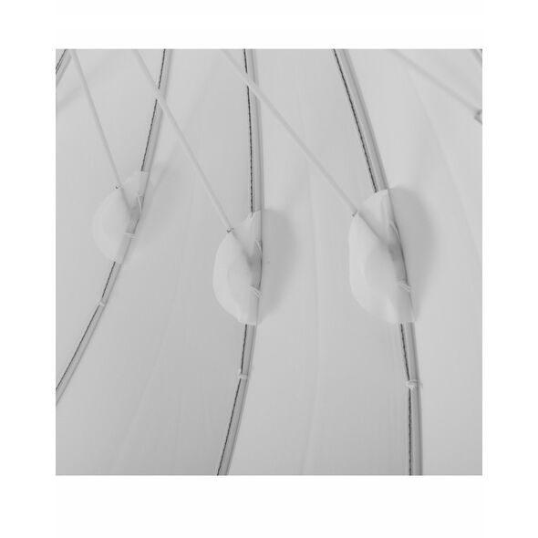 GlareOne Orb 130 White - βαθιά λευκή ομπρέλα με διαχύτη