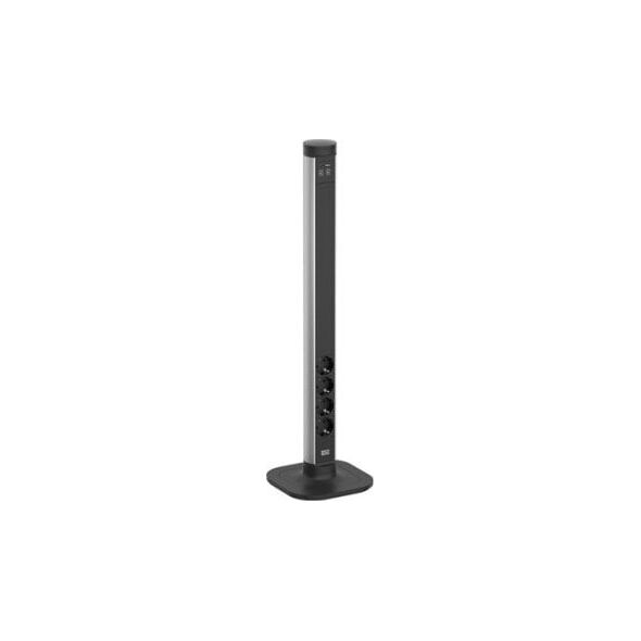 Kabel zasilający Bachmann BACHMANN CYCLE Pole L 4xCEE7/3 1xUSB A/C 22W 2,5m CEE7/7