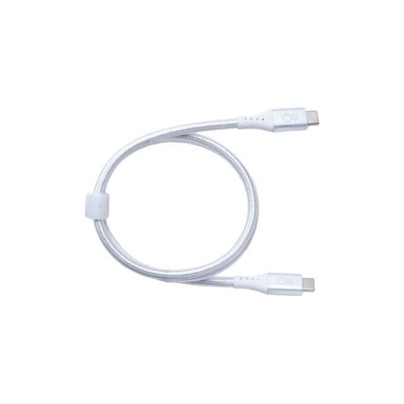 Kabel USB Bachmann USB-C - USB-C 0.7 m Srebrny
