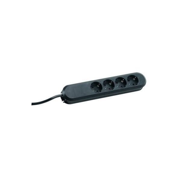 Listwa zasilająca Bachmann BACHMANN SMART 4xCEE7/3 black power 1,5m CEE7/7