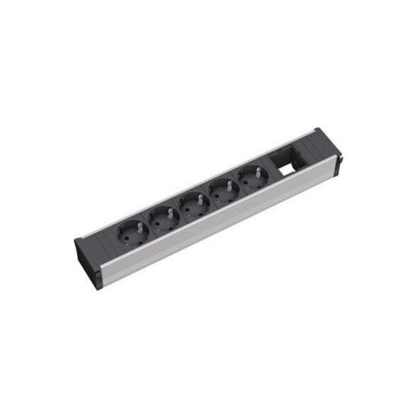 Bachmann BACHMANN CONI Large 5x gniazdo z uziemieniem 1x ABD