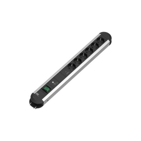 Listwa zasilająca Bachmann BACHMANN PRIMO 6xCEE7/3 1xGVS-Plus 1xswitch 2.0m CEE7/7