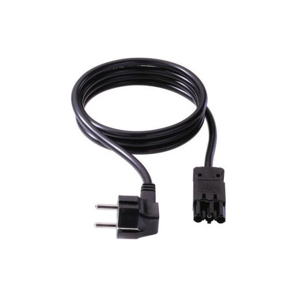 Kabel zasilający Bachmann BACHMANN Kabel zasilający z uziemieniem do styków/urządzeń GST18-3, bezhalogenowy, czarny, 5 m