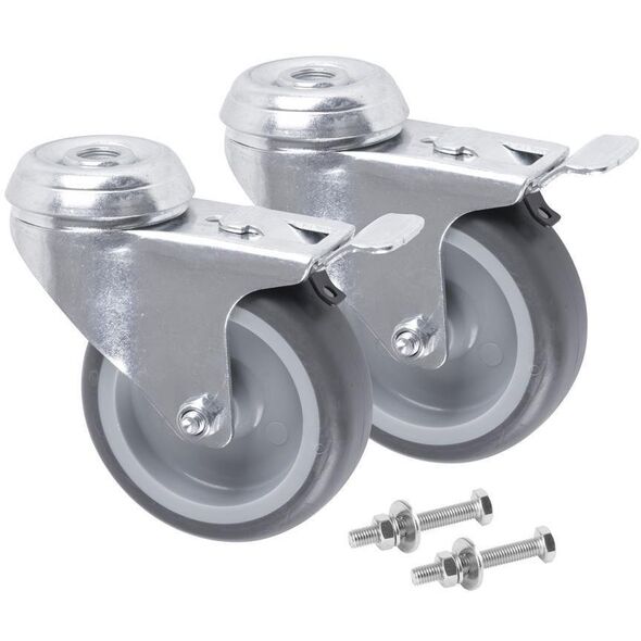 Casters for Qbrick ONE and PRO platforms