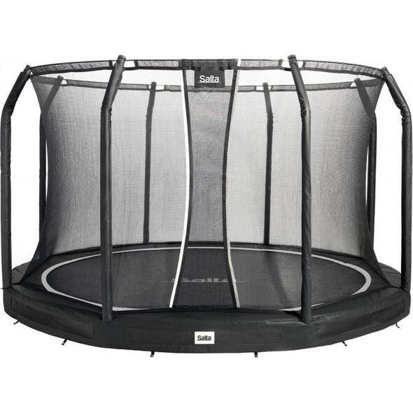 Trampolina ogrodowa Salta Premium Ground z siatką wewnętrzną 13 FT 396 cm