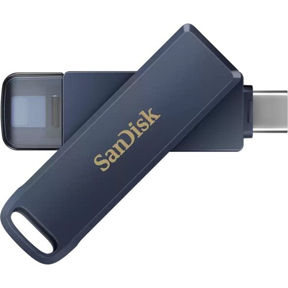 Pendrive SanDisk iXpand Phone Drive 256GB USB-C Metal Sky