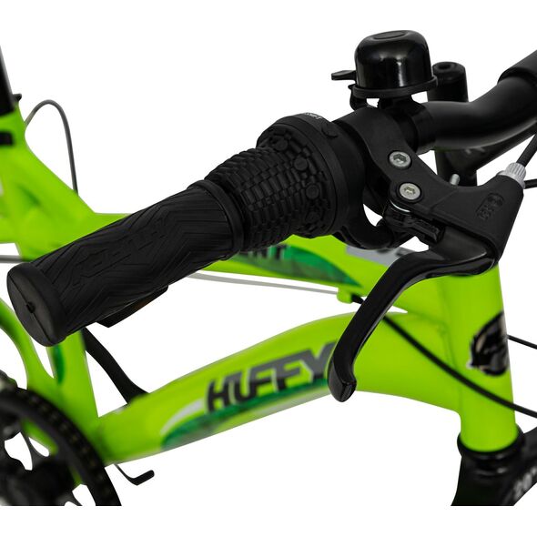 Rower 20 cali dla dzieci 6-9 lat z amortyzatorem, zielony, Huffy EXTENT 20"