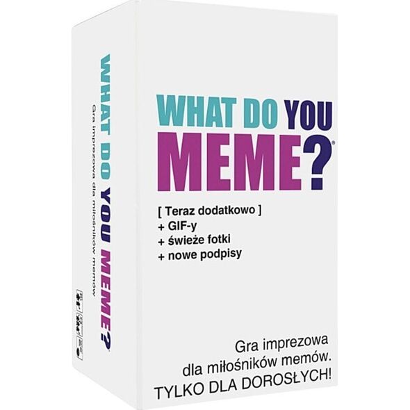 Gra What Do You Me me? Wersja z GIF-ami Epee