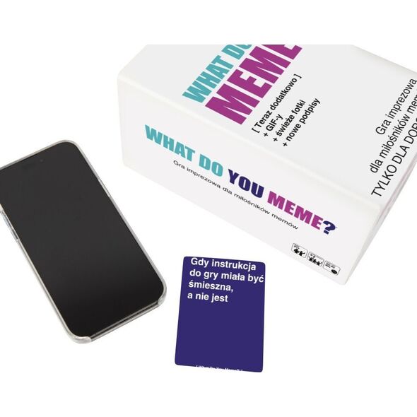 Gra What Do You Me me? Wersja z GIF-ami Epee