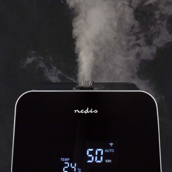 Υπερηχητικός υγραντήρας Nedis 5,5l SmartLife μαύρος