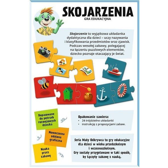 Gra Skojarzenia Mały Odkrywca Trefl