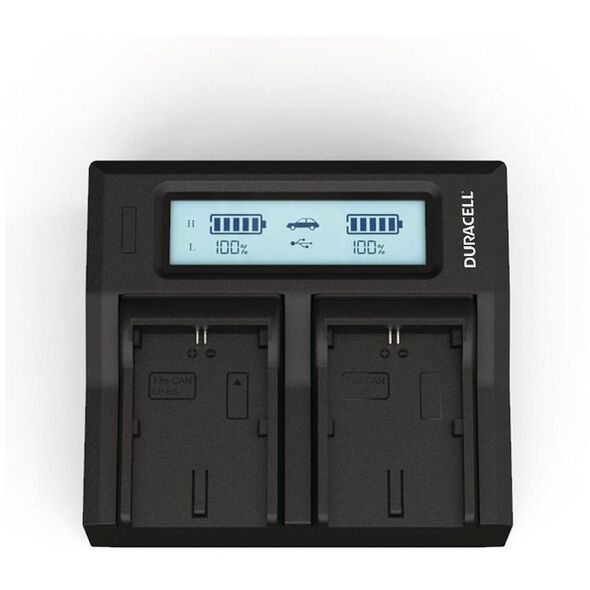 Ładowarka do aparatu Duracell Duracell Dual Charger for DR9943/LP-E6