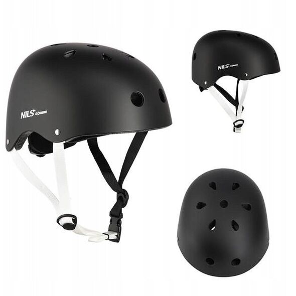 MTW001 CZARNY ROZM. XS(48-52CM) KASK NILS EXTREME