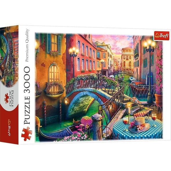 Puzzle 3000 elementów Wieczór w Wenecji Trefl