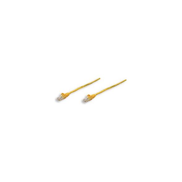 Intellinet Network Solutions RJ45, snagless, kat. 5e UTP, 7,5m żółty (319966)