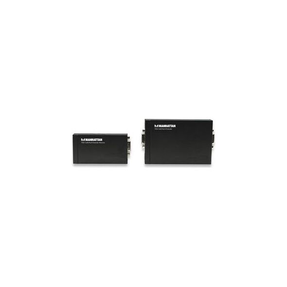 System przekazu sygnału AV Manhattan Extender VGA Cat5/5e/6 z audio do 300 m (177344)
