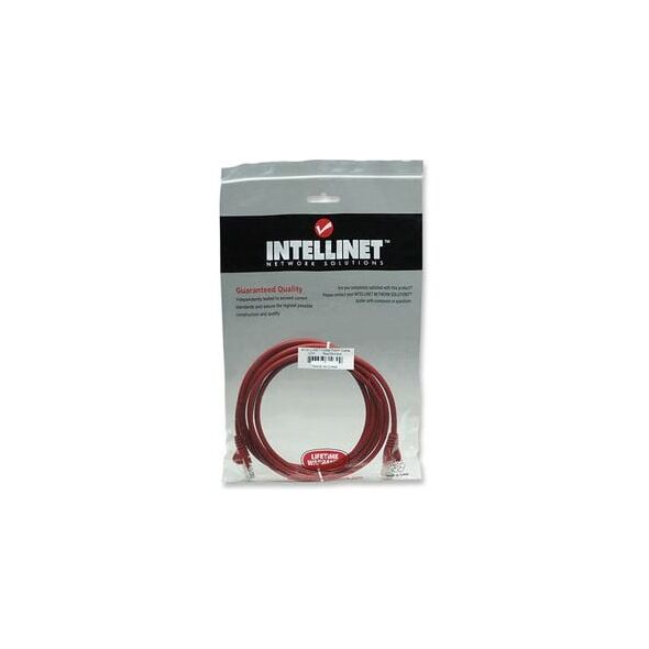 Intellinet Network Solutions Patch kabel Cat5e UTP 7,5m czerwony (319898)
