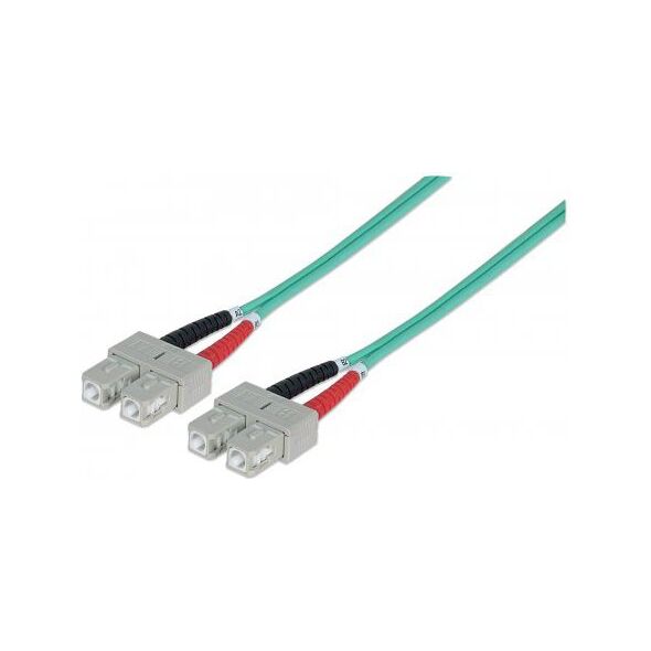 Intellinet Network Solutions Patchcord światłowodowy SC/SC, 50/125 µm, OM3, 3m (751100)