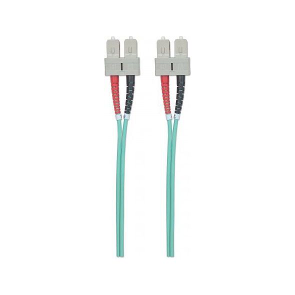 Intellinet Network Solutions Patchcord światłowodowy SC/SC, 50/125 µm, OM3, 3m (751100)