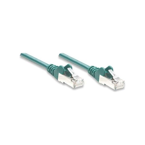 Intellinet Network Solutions Pathcord Cat5e, CCA, F/UTP, PVC, 20m, zielony (332552)