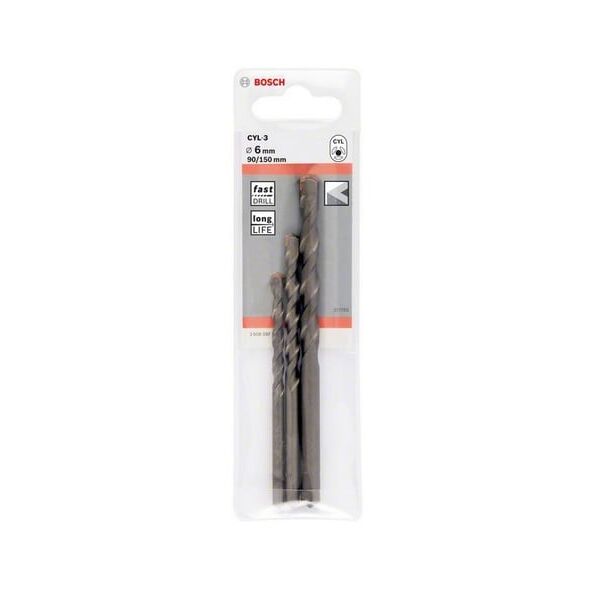 Wiertło Bosch walcowe 5 6 8mm zestaw (2608597709)