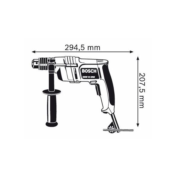 Wiertarka Bosch GBM 13 HRE 550W