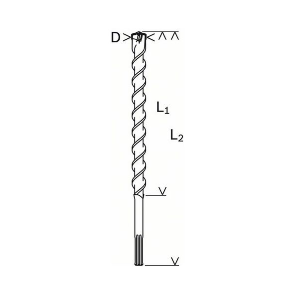 Wiertło Bosch SDS MAX 20mm  (2608586766)