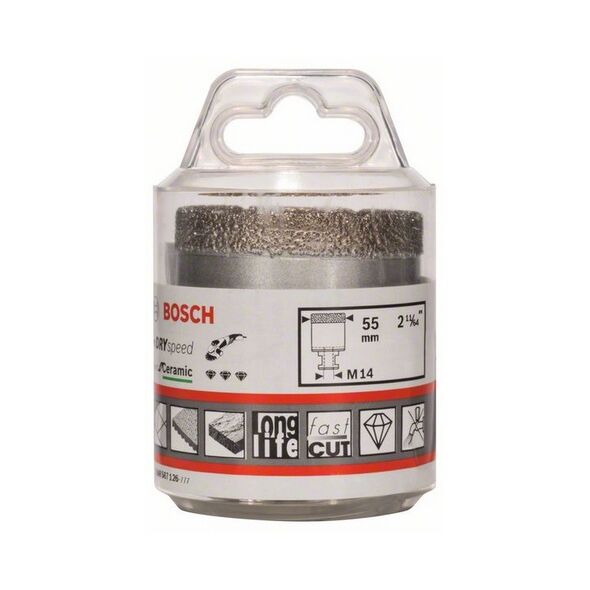 Bosch Otwornica diamentowa na sucho 55mm - 2608587126