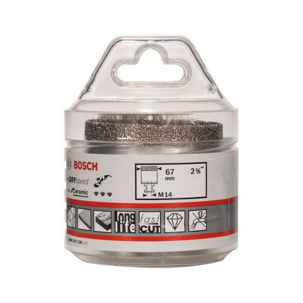 Bosch Otwornica diamentowa na sucho 51mm - 2608587125
