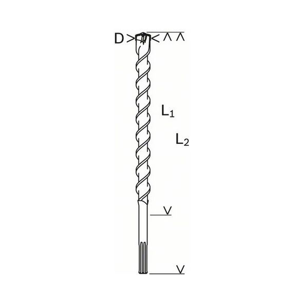 Wiertło Bosch SDS MAX 20mm  (2608586767)