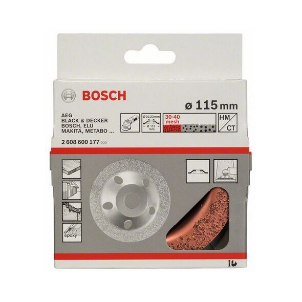 Bosch Tarcza garnkowa z węglikami spiekanymi 115x22,2mm 2608600177