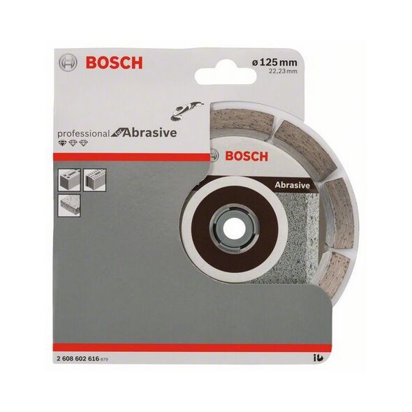 Bosch Diamentowa tarcza tnąca STANDARD FOR ABRASIVE 125x22,2mm 2 608 602 616