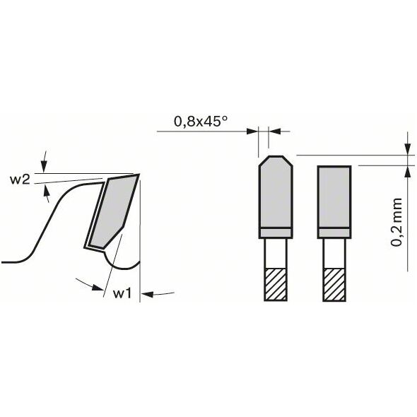 Bosch Tarcza pilarska Expert for Laminated Panel 250 x 30mm 80z - 2608642516