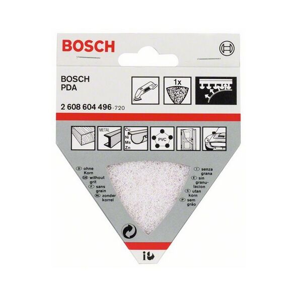 Bosch Włóknina Delta czyszcząca 93mm (2608604496)