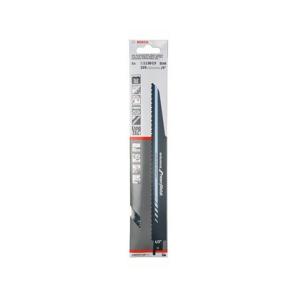 Bosch Brzeszczot do piły szablastej S1130CF 225mm metal (2608657528)