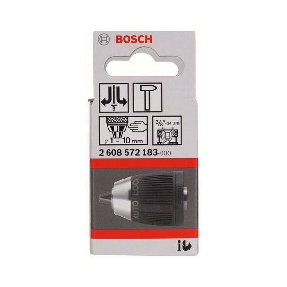 Bosch Szybkozaciskowy uchwyt wiertarski 10mm/3,8/183 (2608572183)