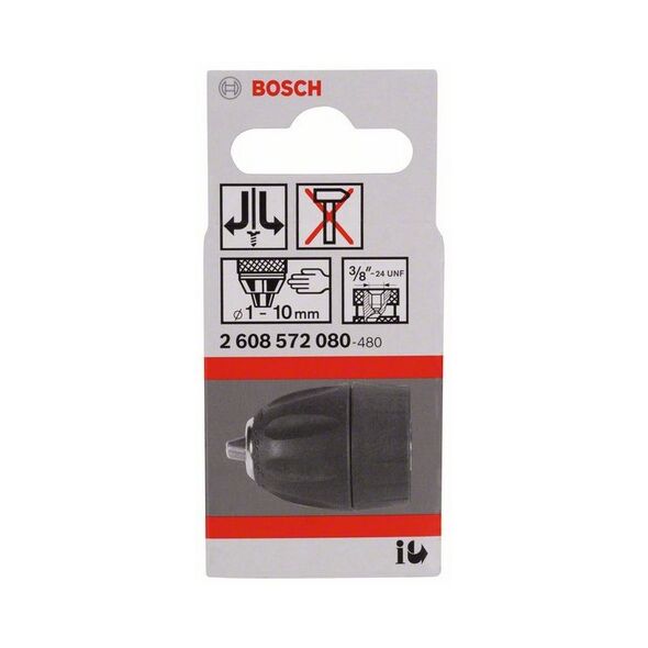 Bosch Szybkozaciskowy uchwyt wiertarski do 10mm 3/8" (2608572080)