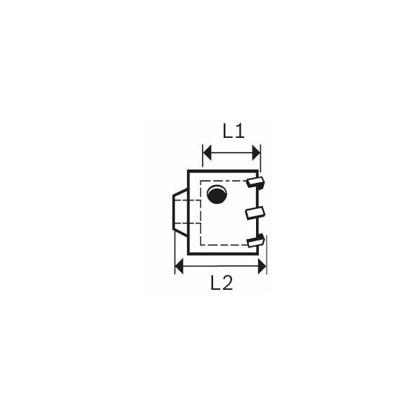 Bosch Koronka wiertnicza SDS-Plus do adapterów sześciokątnych 82mm (2608550077)