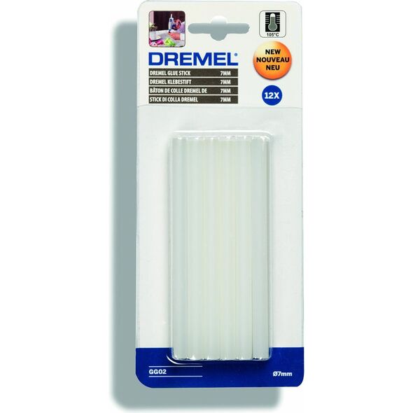 Dremel Dremel Sztyfty kleju brokatowego 7mm (GG02) 12 sztuk