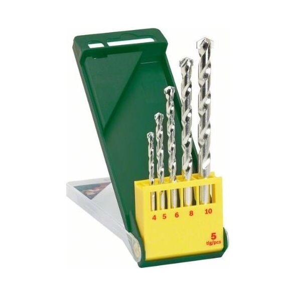 Bosch Bosch Wiertła do betonu - zestaw 5 sztuk