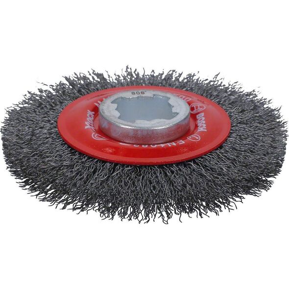 Bosch Bosch X-LOCK Disc brush Clean for Metal 115mm wavy,(O 115mm, 0.3mm wire)